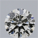 Natural Diamond 0.40 Carats, Round with Excellent Cut, H Color, VS2 Clarity and Certified by IGI