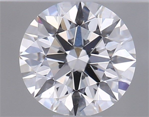 Picture of Natural Diamond 0.45 Carats, Round with Excellent Cut, F Color, SI2 Clarity and Certified by GIA