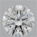 Natural Diamond 1.50 Carats, Round with Excellent Cut, F Color, SI1 Clarity and Certified by GIA