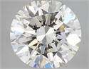 Natural Diamond 0.40 Carats, Round with Very Good Cut, I Color, VS1 Clarity and Certified by GIA