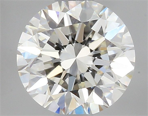 Picture of Natural Diamond 0.40 Carats, Round with Very Good Cut, I Color, VS1 Clarity and Certified by GIA