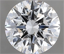 Natural Diamond 1.25 Carats, Round with Excellent Cut, E Color, VVS1 Clarity and Certified by GIA