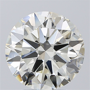 Picture of Natural Diamond 4.50 Carats, Round with Excellent Cut, I Color, VVS2 Clarity and Certified by IGI