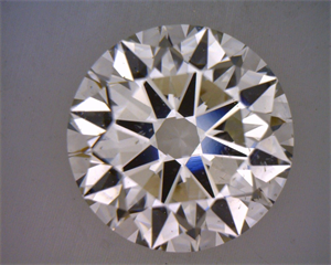 Picture of Natural Diamond 2.12 Carats, Round with Excellent Cut, J Color, SI1 Clarity and Certified by GIA