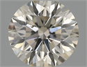 Natural Diamond 0.40 Carats, Round with Very Good Cut, K Color, SI1 Clarity and Certified by IGI