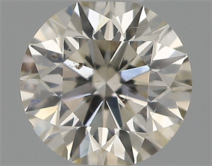 Picture of Natural Diamond 0.40 Carats, Round with Very Good Cut, K Color, SI1 Clarity and Certified by IGI