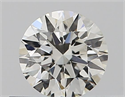 Natural Diamond 0.40 Carats, Round with Excellent Cut, I Color, SI1 Clarity and Certified by GIA