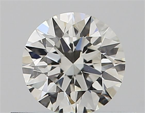 Picture of Natural Diamond 0.40 Carats, Round with Excellent Cut, I Color, SI1 Clarity and Certified by GIA