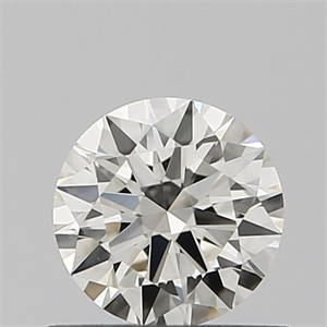 Picture of Natural Diamond 0.47 Carats, Round with Excellent Cut, I Color, VS1 Clarity and Certified by GIA