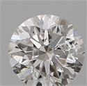 Natural Diamond 0.64 Carats, Round with Excellent Cut, I Color, I1 Clarity and Certified by IGI