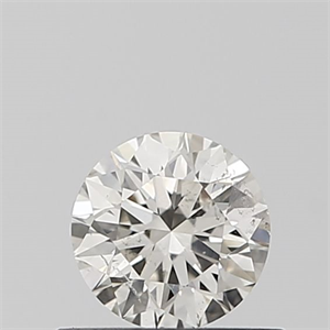 Picture of Natural Diamond 0.41 Carats, Round with Excellent Cut, J Color, SI2 Clarity and Certified by GIA