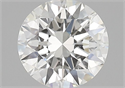 Natural Diamond 1.51 Carats, Round with Excellent Cut, H Color, VVS2 Clarity and Certified by GIA