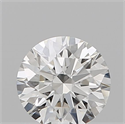 Natural Diamond 0.42 Carats, Round with Excellent Cut, H Color, VVS1 Clarity and Certified by GIA