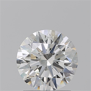 Picture of Natural Diamond 1.55 Carats, Round with Excellent Cut, H Color, VVS1 Clarity and Certified by GIA