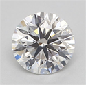 Natural Diamond 0.42 Carats, Round with Excellent Cut, E Color, VS2 Clarity and Certified by GIA