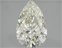 Natural Diamond 2.36 Carats, Pear with  Cut, I Color, SI1 Clarity and Certified by IGI