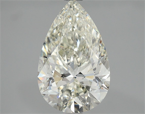 Picture of Natural Diamond 2.36 Carats, Pear with  Cut, I Color, SI1 Clarity and Certified by IGI