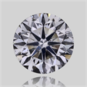 Natural Diamond 0.50 Carats, Round with Very Good Cut, K Color, SI2 Clarity and Certified by GIA