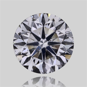 Picture of Natural Diamond 0.50 Carats, Round with Very Good Cut, K Color, SI2 Clarity and Certified by GIA