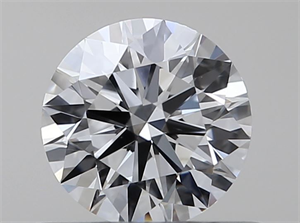 Picture of Natural Diamond 0.41 Carats, Round with Excellent Cut, D Color, VS2 Clarity and Certified by GIA