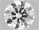 Natural Diamond 0.50 Carats, Round with Very Good Cut, K Color, VS1 Clarity and Certified by GIA