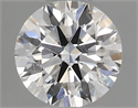 Natural Diamond 0.40 Carats, Round with Excellent Cut, G Color, VS2 Clarity and Certified by GIA