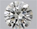 Natural Diamond 0.41 Carats, Round with Excellent Cut, I Color, VS2 Clarity and Certified by GIA