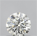 Natural Diamond 0.45 Carats, Round with Excellent Cut, I Color, VS1 Clarity and Certified by IGI