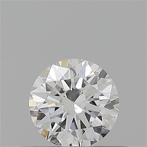 Picture of Natural Diamond 0.40 Carats, Round with Excellent Cut, D Color, SI2 Clarity and Certified by GIA