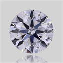 Natural Diamond 0.40 Carats, Round with Excellent Cut, I Color, VVS2 Clarity and Certified by GIA