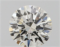 Natural Diamond 0.40 Carats, Round with Excellent Cut, I Color, SI1 Clarity and Certified by GIA