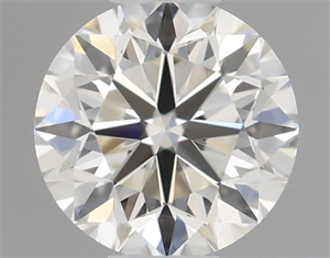 Picture of Natural Diamond 0.40 Carats, Round with Very Good Cut, K Color, VS2 Clarity and Certified by GIA