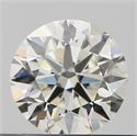 Natural Diamond 0.40 Carats, Round with Excellent Cut, H Color, VS1 Clarity and Certified by IGI