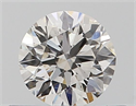 Natural Diamond 0.41 Carats, Round with Excellent Cut, I Color, VS2 Clarity and Certified by GIA