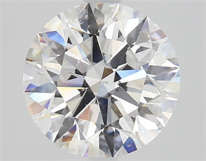 Picture of Natural Diamond 2.13 Carats, Round with Excellent Cut, D Color, SI2 Clarity and Certified by GIA