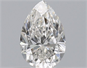 Natural Diamond 0.50 Carats, Pear with  Cut, G Color, VS1 Clarity and Certified by GIA