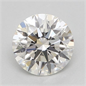 Natural Diamond 0.40 Carats, Round with Excellent Cut, H Color, VS2 Clarity and Certified by GIA