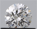 Natural Diamond 0.40 Carats, Round with Very Good Cut, G Color, SI2 Clarity and Certified by GIA