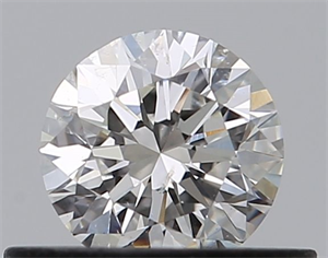 Picture of Natural Diamond 0.40 Carats, Round with Very Good Cut, G Color, SI2 Clarity and Certified by GIA