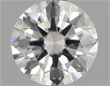 Natural Diamond 1.50 Carats, Round with Excellent Cut, H Color, VVS1 Clarity and Certified by GIA