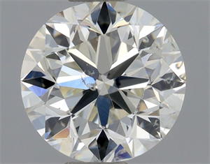 Picture of Natural Diamond 0.40 Carats, Round with Very Good Cut, J Color, SI2 Clarity and Certified by GIA