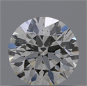 Natural Diamond 0.50 Carats, Round with Excellent Cut, K Color, VS1 Clarity and Certified by GIA