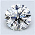 Natural Diamond 2.00 Carats, Round with Excellent Cut, I Color, VVS1 Clarity and Certified by GIA