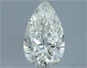 Natural Diamond 1.51 Carats, Pear with  Cut, I Color, SI1 Clarity and Certified by IGI