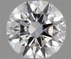 Picture of Natural Diamond 2.01 Carats, Round with Excellent Cut, D Color, VS1 Clarity and Certified by GIA