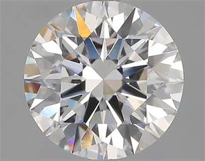 Picture of Natural Diamond 1.72 Carats, Round with Excellent Cut, D Color, VVS1 Clarity and Certified by GIA