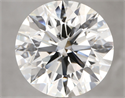 Natural Diamond 8.02 Carats, Round with Excellent Cut, I Color, VS1 Clarity and Certified by GIA