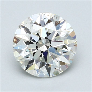 Picture of Natural Diamond 2.05 Carats, Round with Excellent Cut, H Color, SI1 Clarity and Certified by GIA