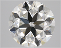 Natural Diamond 3.01 Carats, Round with Very Good Cut, H Color, VVS2 Clarity and Certified by GIA