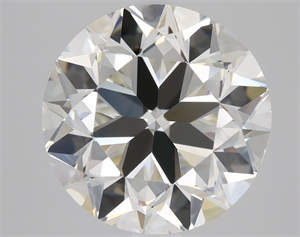 Picture of Natural Diamond 3.01 Carats, Round with Very Good Cut, H Color, VVS2 Clarity and Certified by GIA